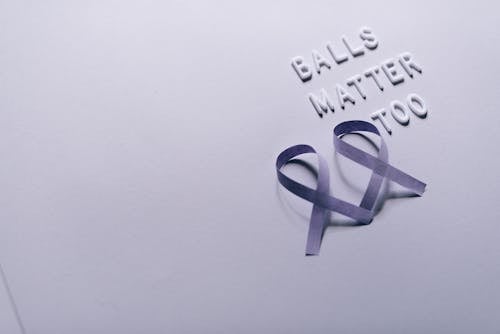 Text Saying "Balls Matter Too" on Light Background 