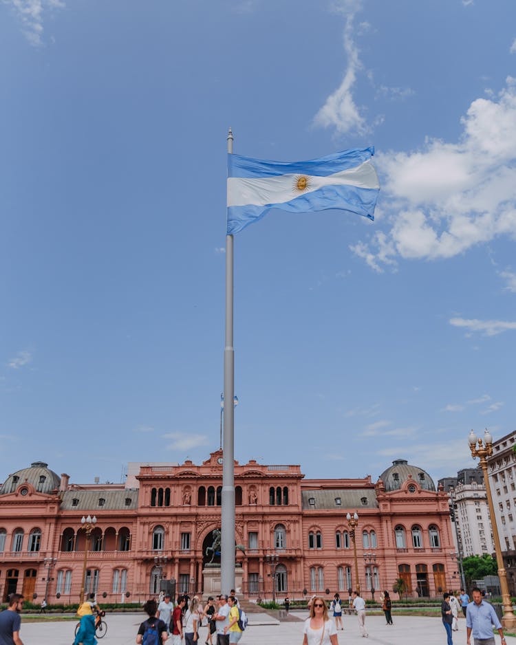 The Flag Of Argentina