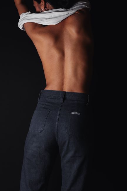 Calça Jeans Reta