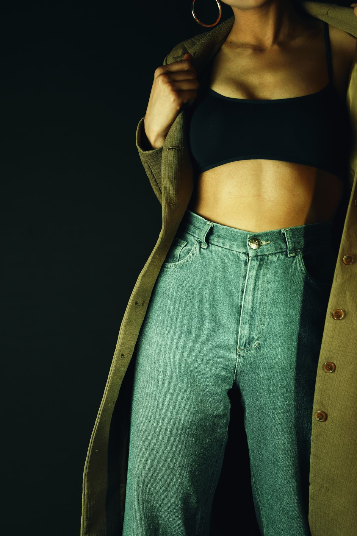 A woman in denim jeans — the timeless ease of good denim