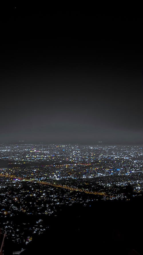 Free stock photo of city at night, good night, iphone Stock Photo