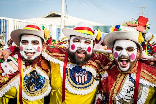 Men Wearing Traditional Costumes