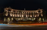A Concrete Building during Nighttime