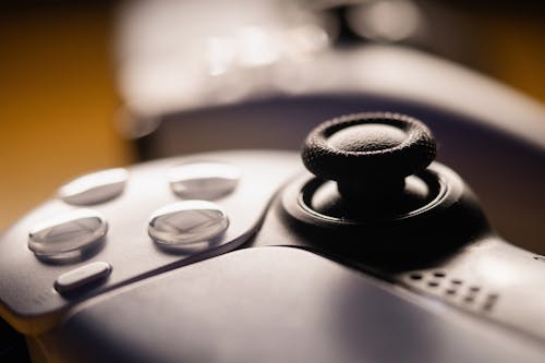 Close-up Photo of a Video Game Controller
