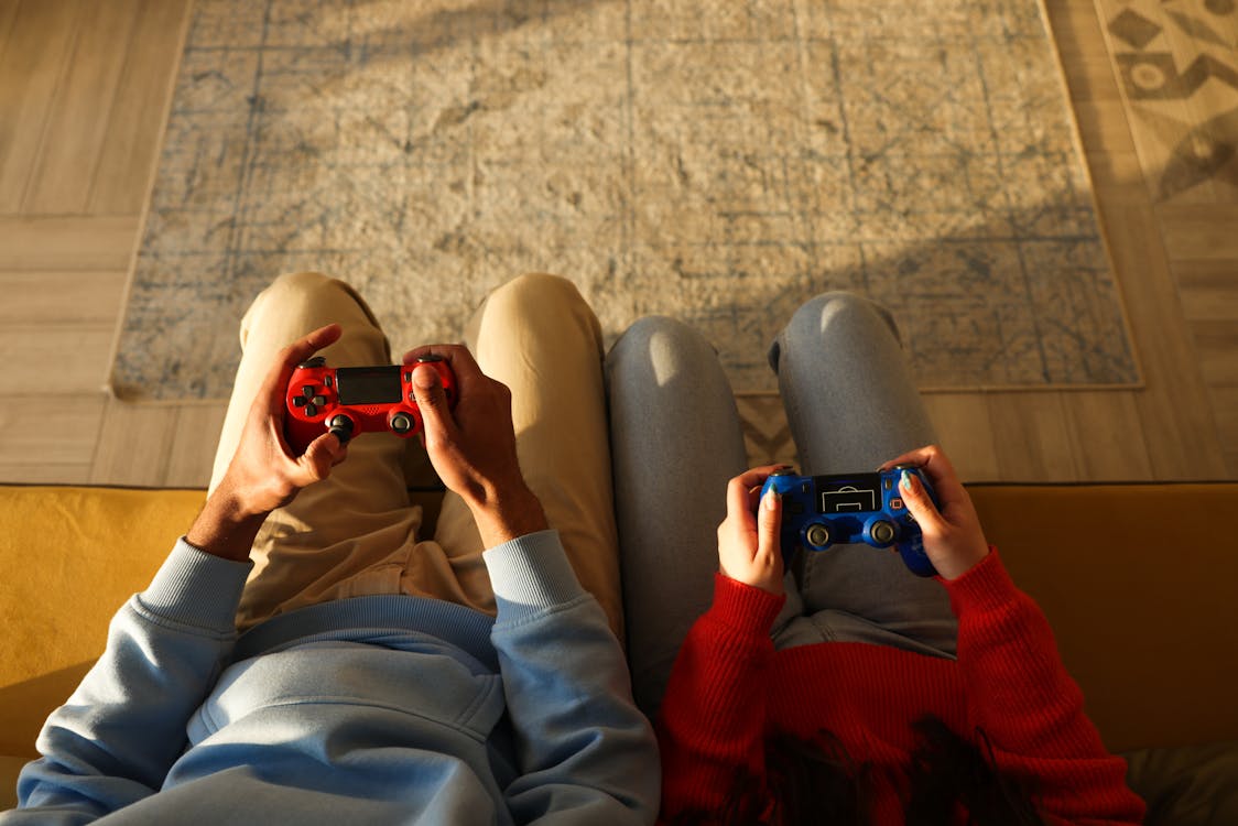 People Playing Video Game 