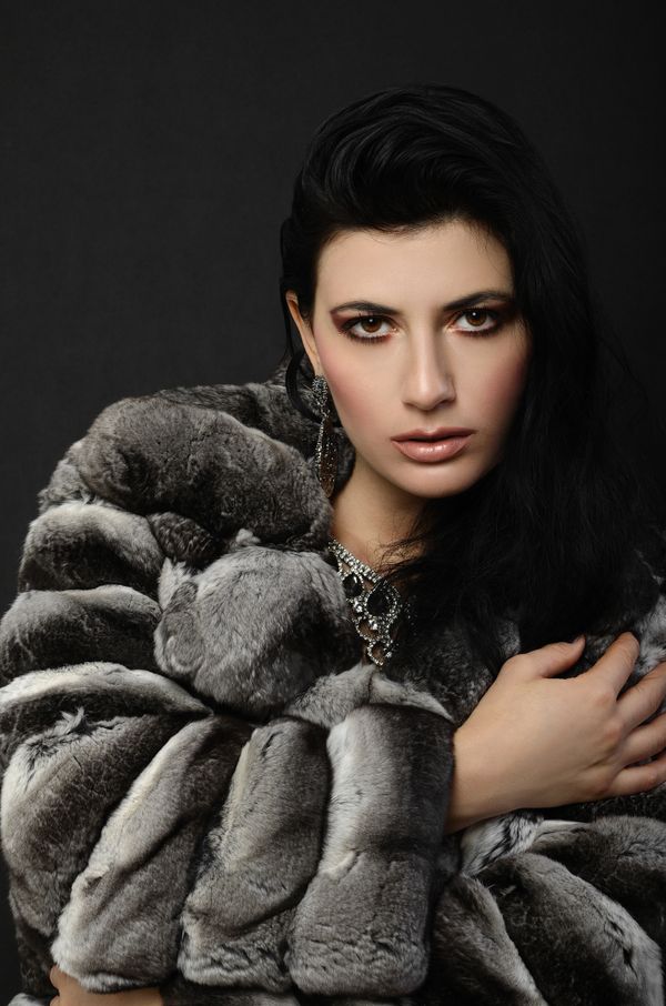 Faux Fur Coat as the Statement