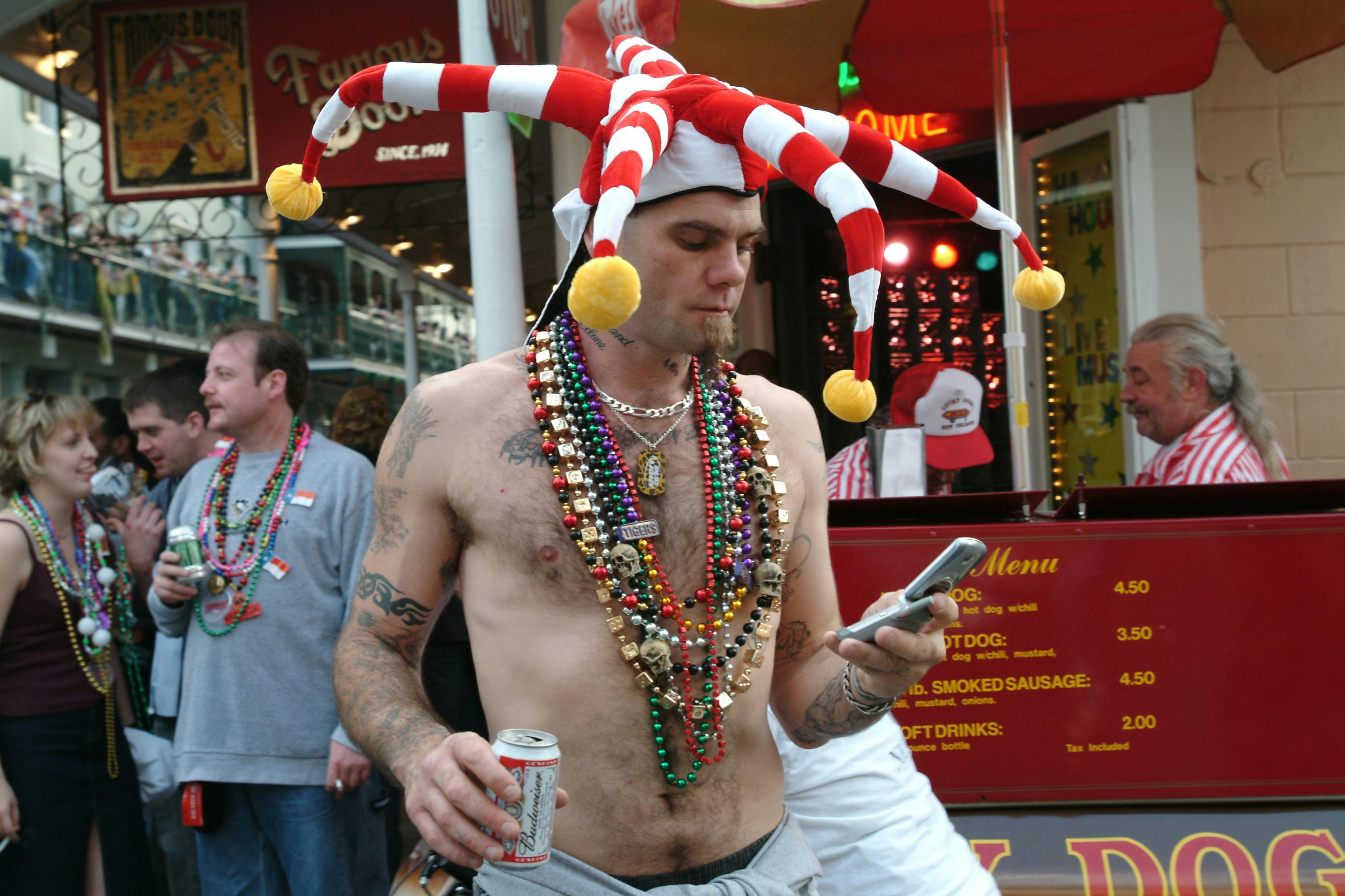 Free stock photo of beads, bourbon street, mardi gras