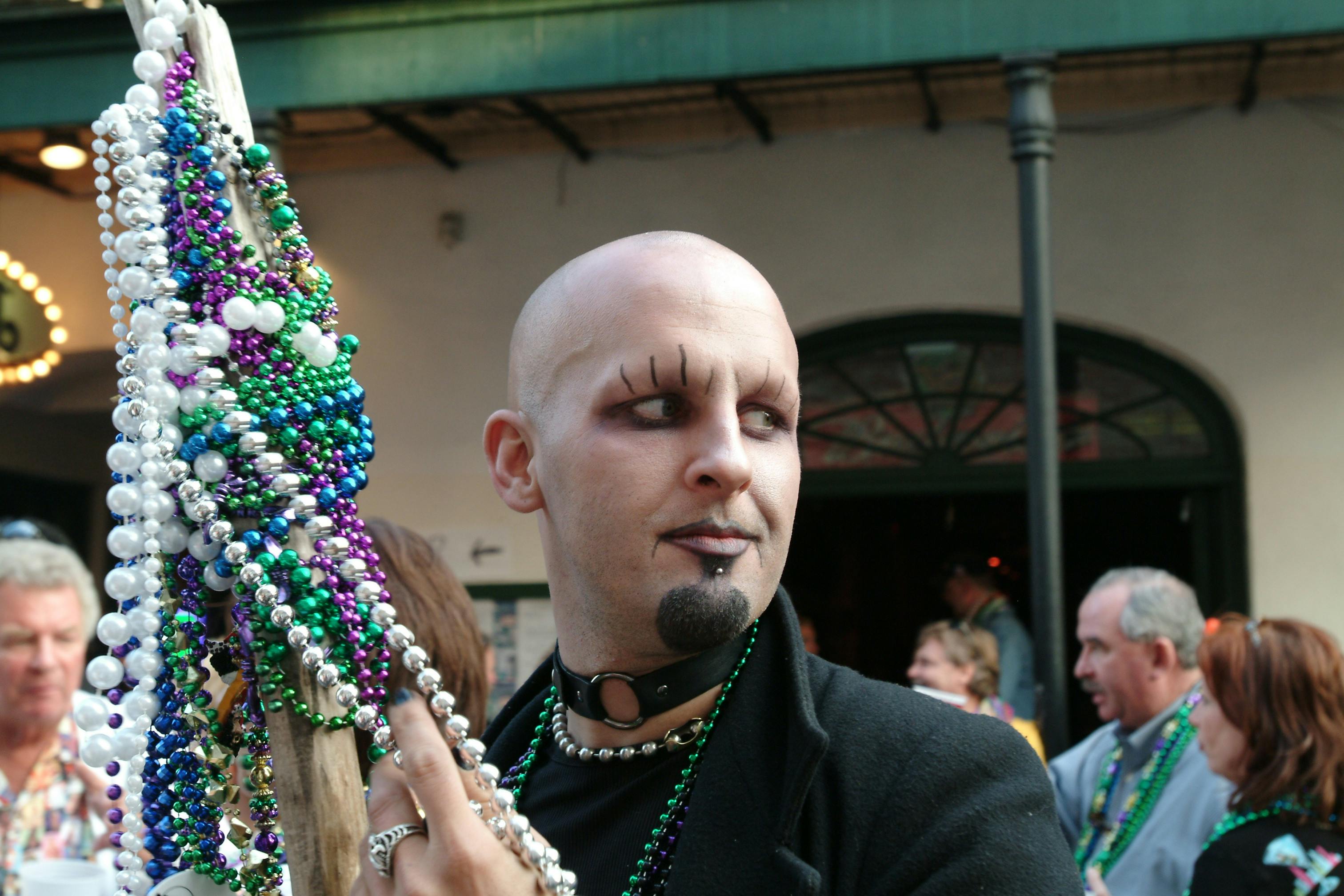 Free stock photo of beads, bourbon street, mardi gras