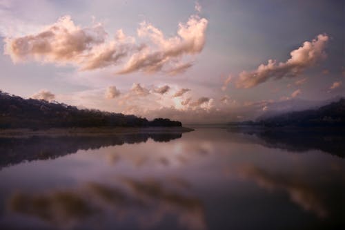 Foto profissional grátis de acima das nuvens, atraente, céu azul