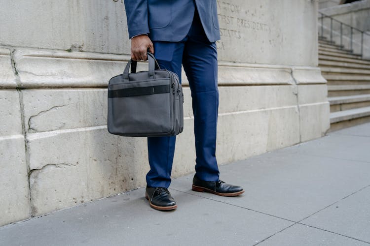 A Person Carrying Bag