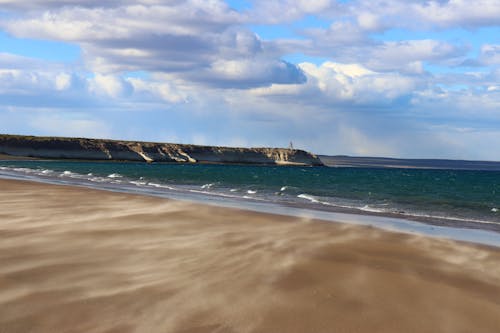 Waves Crashing on the Shore