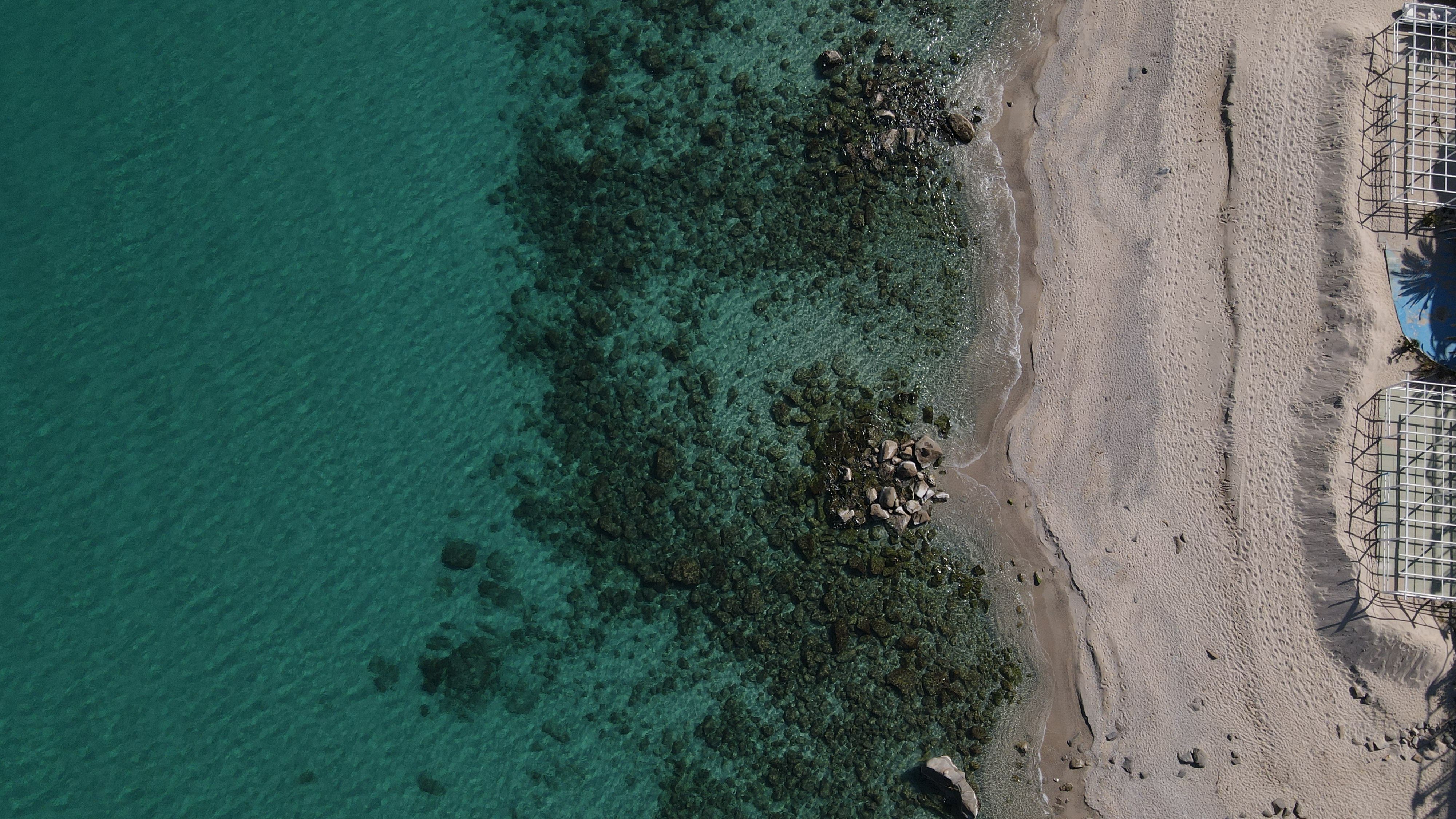 Aerial view of Soverato and the Calabrian Ionian coast — less visited than the Tyrrhenian side