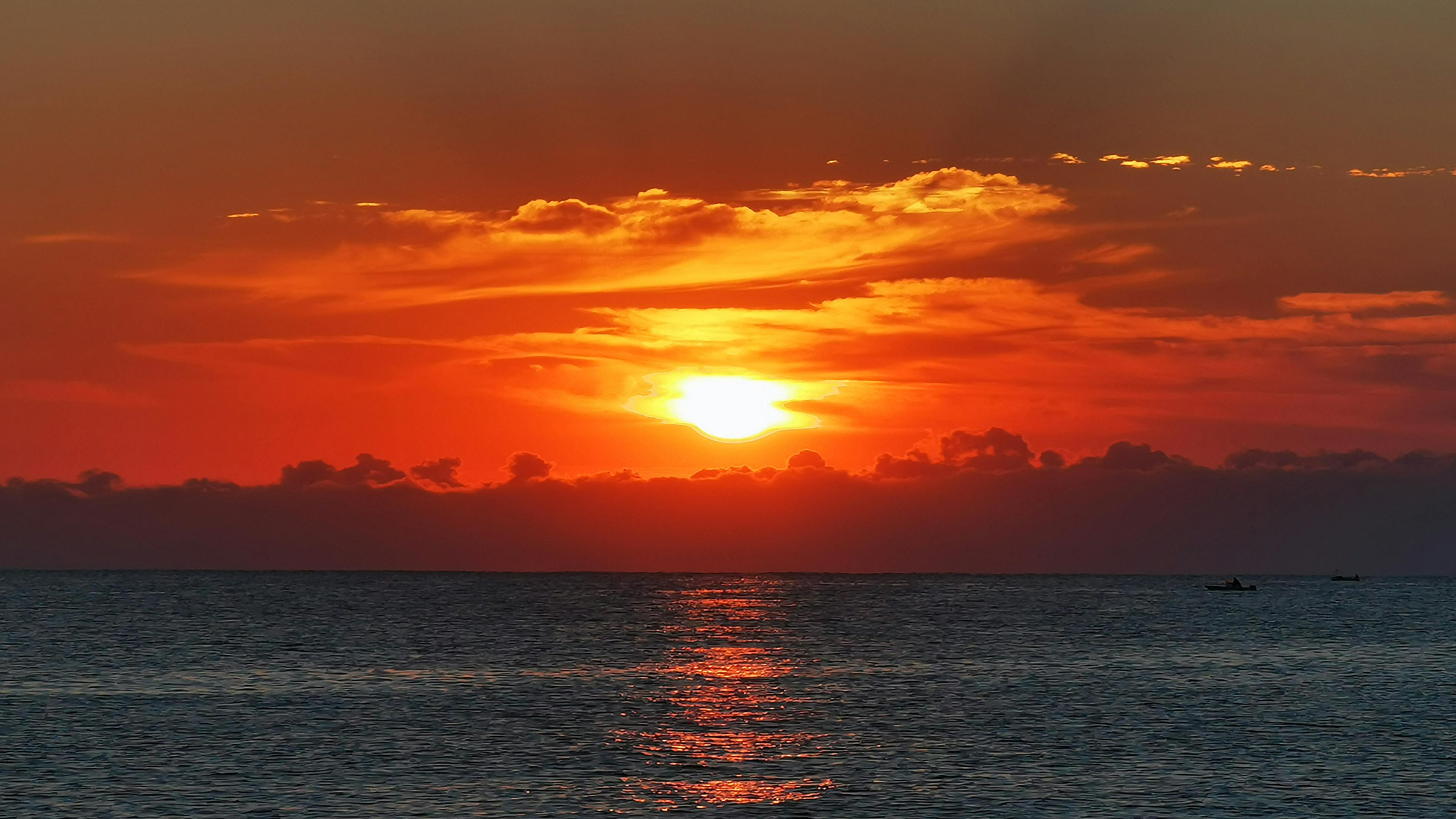 Photo Of Ocean During Golden Hour · Free Stock Photo