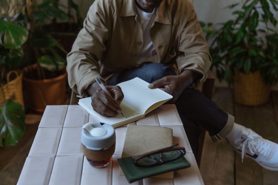 journaling candid lifestyle lifestyle photo 1