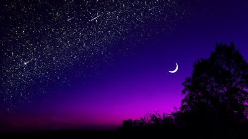 Free 半月, 天空, 明星 的 免費圖庫相片 Stock Photo