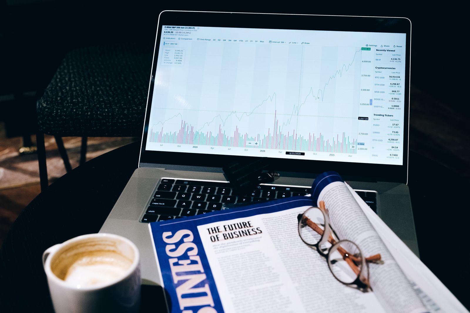 How do I read a market briefing — morning vs. close explained?