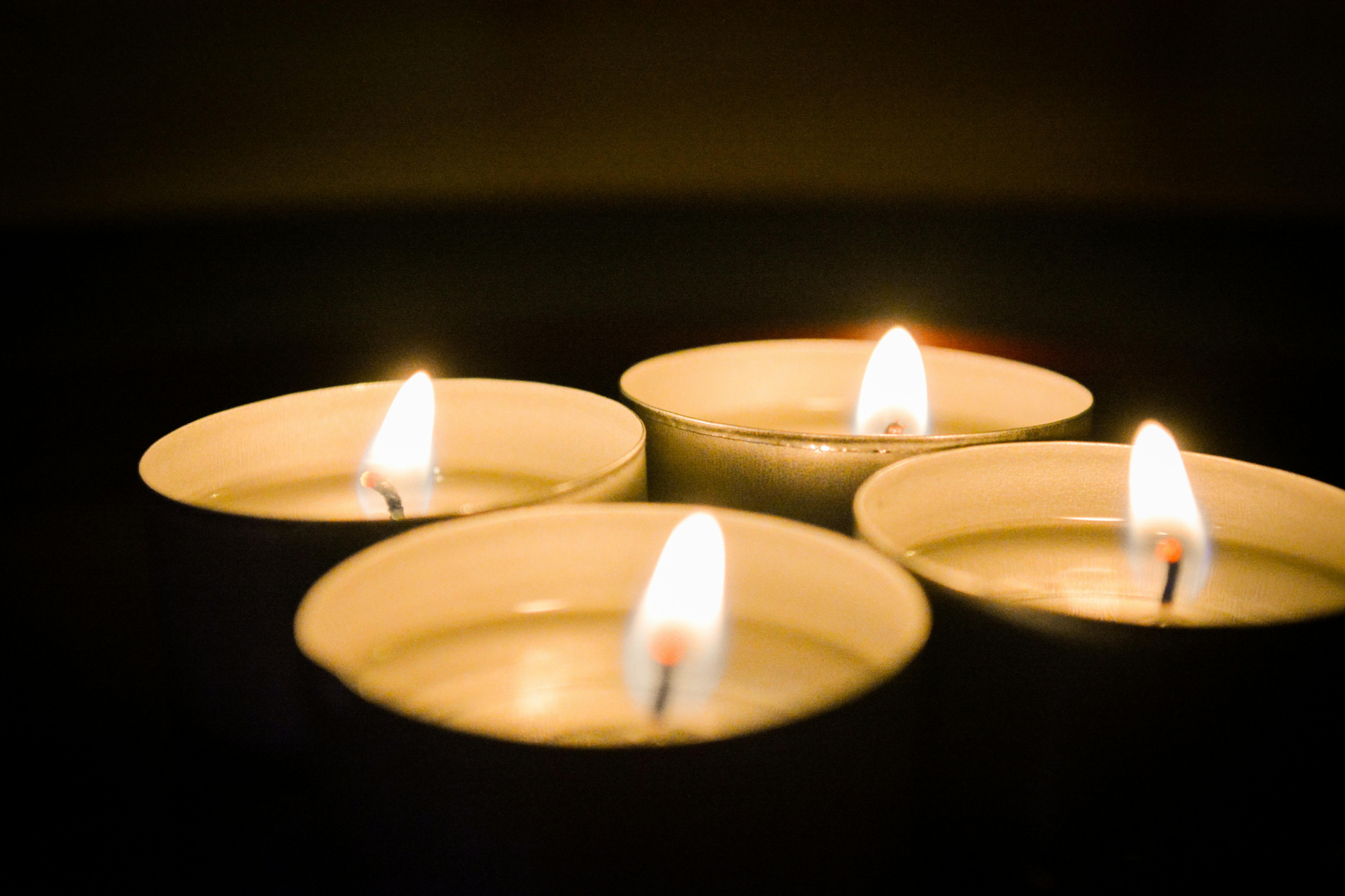 Free stock photo of candles, fire, flame