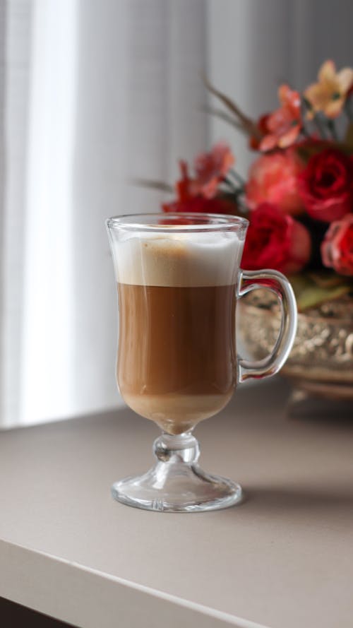 Cup of a Coffee on Top of a Table