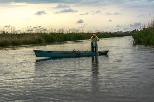 Free stock photo of fishing, nature, river