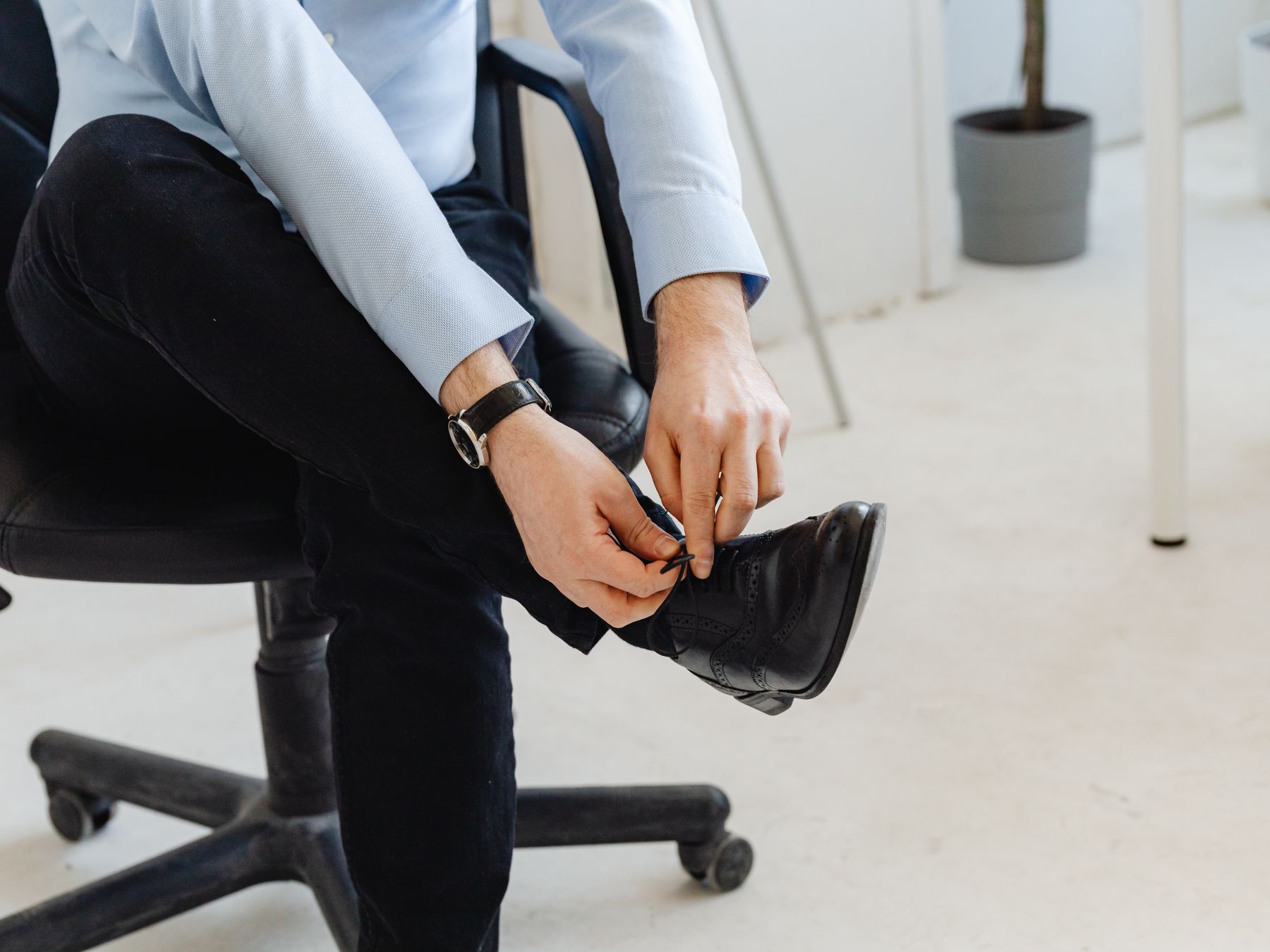 Mousehole — office relocation team moving desks and equipment