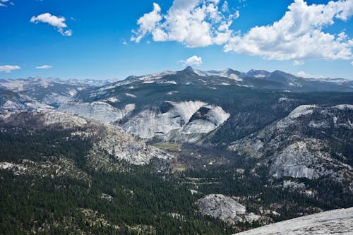 Immagine gratuita di alberi verdi, bella vista, cielo azzurro