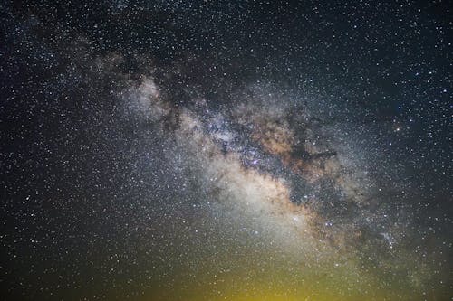 갤럭시, 밤, 별의 무료 스톡 사진