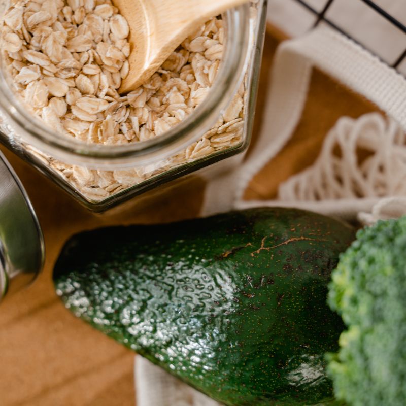 Broccoli Cheddar and Garlic Savory Oats