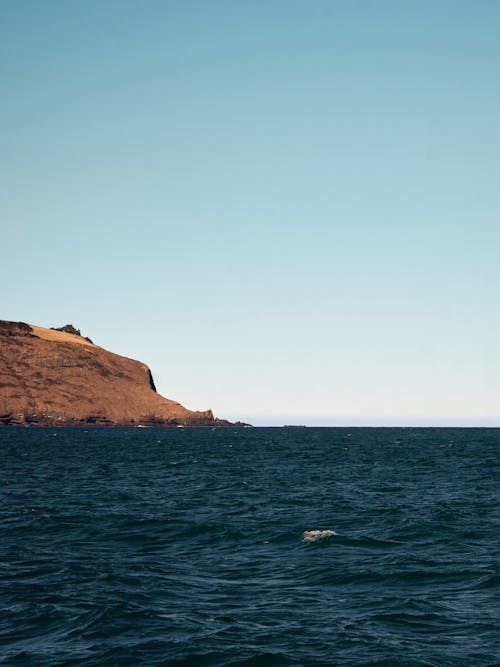 Immagine gratuita di acqua salata, chiaro cielo blu, fotografia aerea