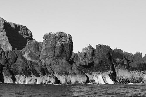 Rock Formations along Sea