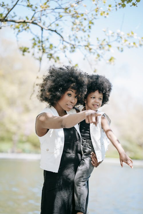 Ingyenes stockfotó afro haj, afro-amerikai emberek, anya témában Stockfotó