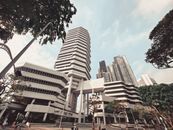Low Angle Shot of The Concourse in Singapore