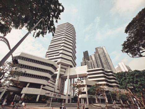 Low Angle Shot of The Concourse in Singapore
