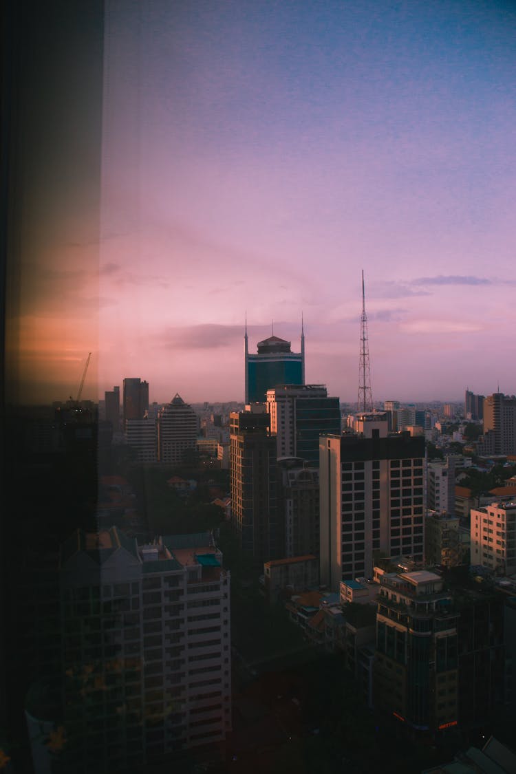 High-Rise Buildings In The City