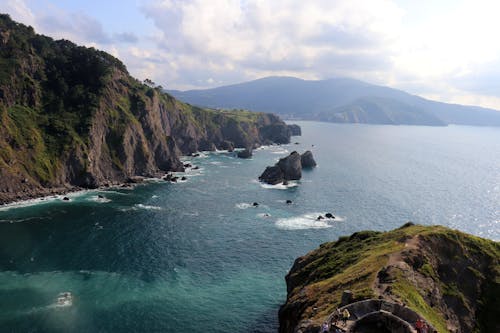 Darmowe zdjęcie z galerii z cichy, formacja skalna, formy przybrzeżne i oceaniczne