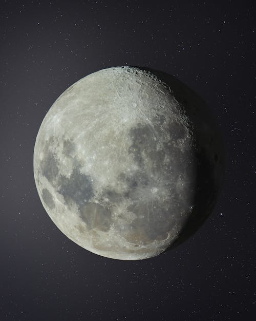 Gratis arkivbilde med lunar, måne, månefotografering