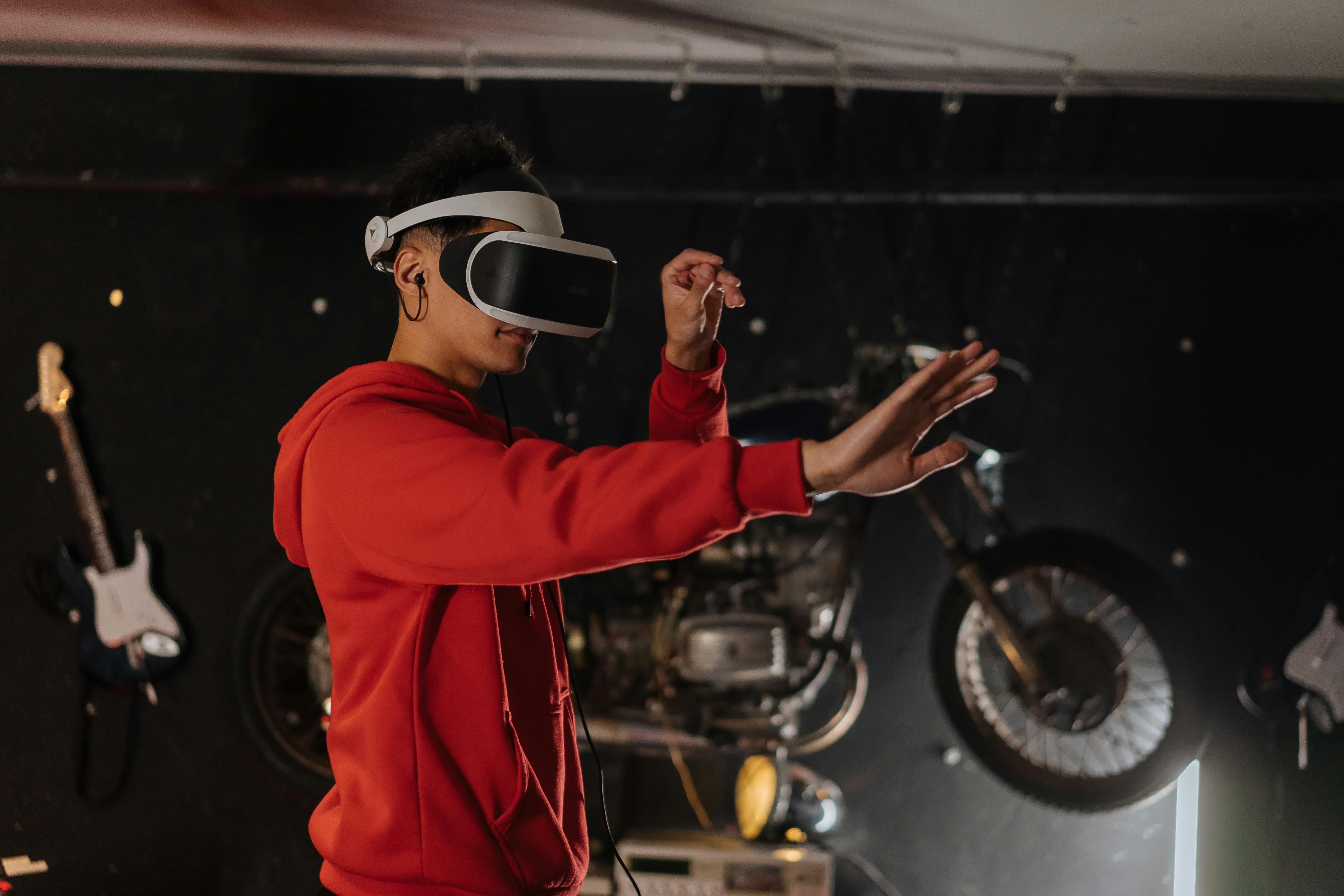 réalité virtuelle déambulation