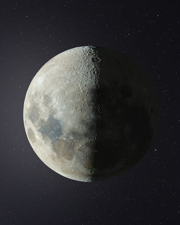 Бесплатное стоковое фото с astrofotografia, galaxy, lua