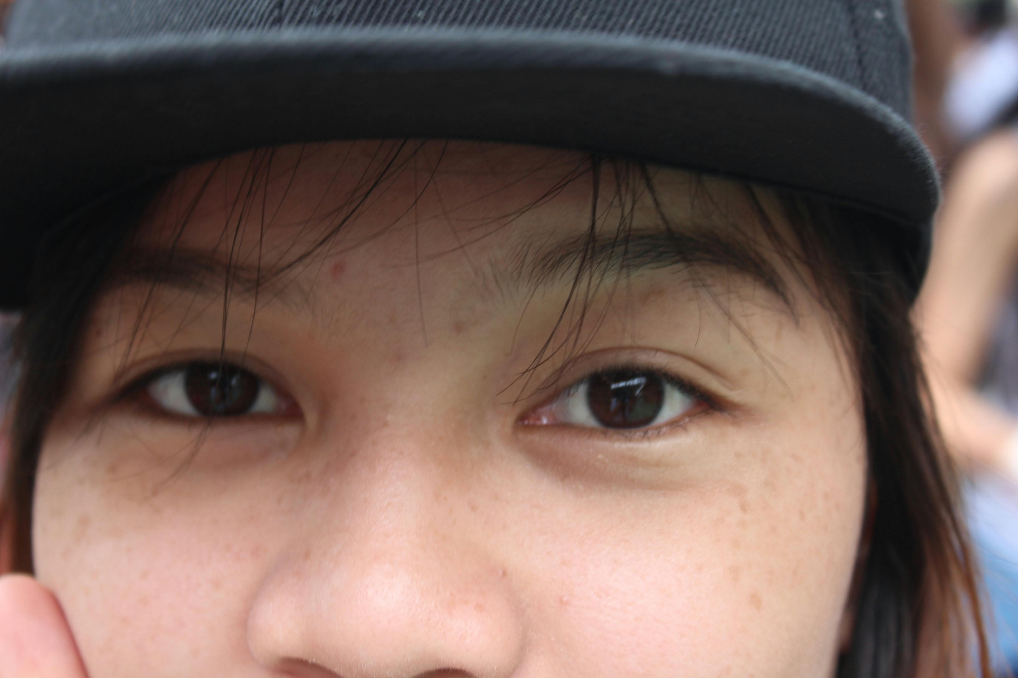 Mixed reality headset user interacting with holographic interface