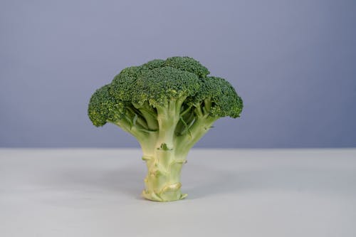 Green Broccoli on White Surface