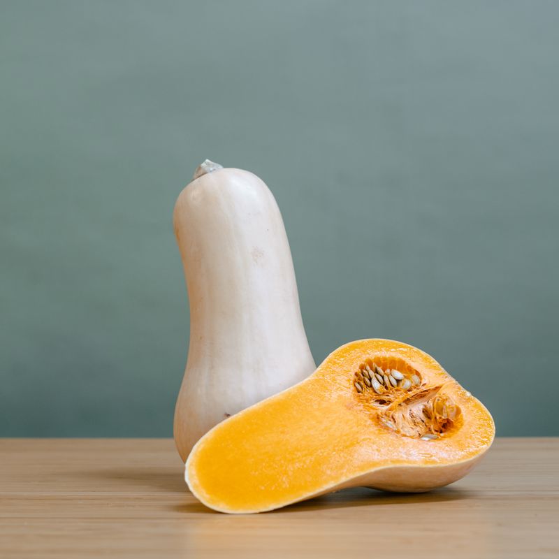 Spiced Butternut Squash and Crispy Pine Nut Bulgur