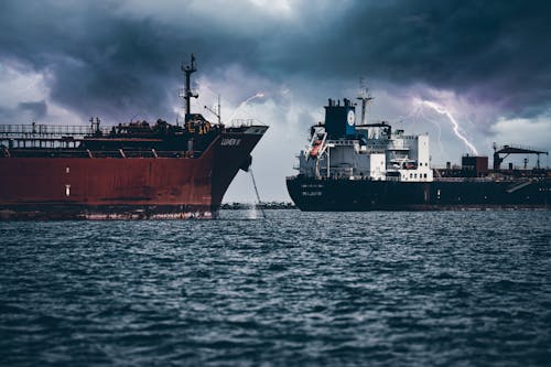 Бесплатное стоковое фото с ocena лайнер, грузовое судно, грузовой контейнер