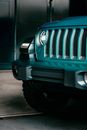 Front Grills of a Wrangler Jeep