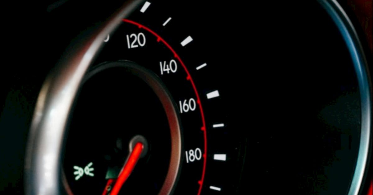 Close-up Shot of Speedometer · Free Stock Photo