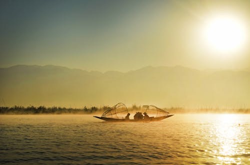 Základová fotografie zdarma na téma člun, jezero, klid