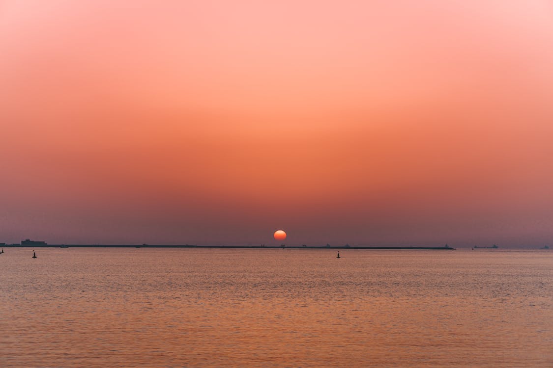 Kostenloses Stock Foto zu abu dhabi, dämmerung, friedlich