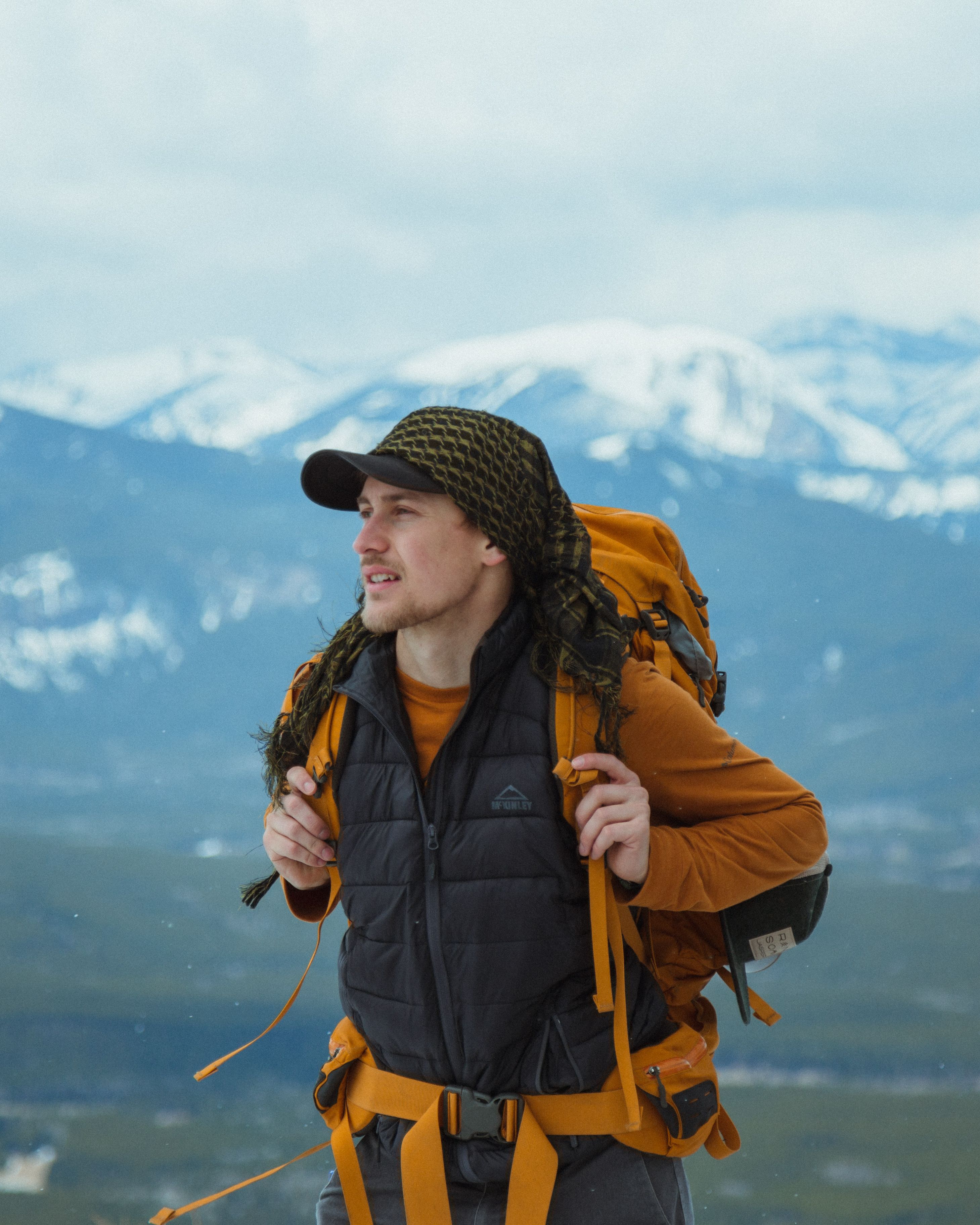 A Man Wearing a Backpack · Free Stock Photo