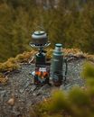 Outdoors Coffee Break