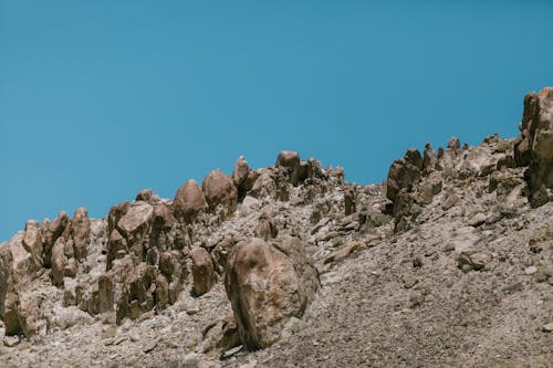 Fotos de stock gratuitas de árido, colina, erosionado