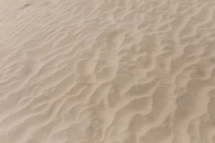 Patterns On Dry Sand