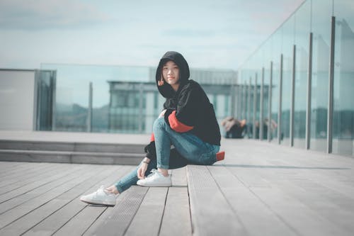 Gratis lagerfoto af Asiatisk pige, by, dagslys Lagerfoto